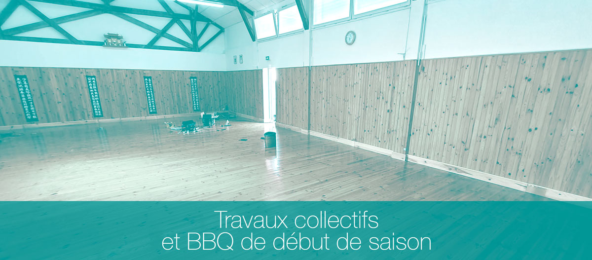 Travaux collectifs et BBQ de début de saison